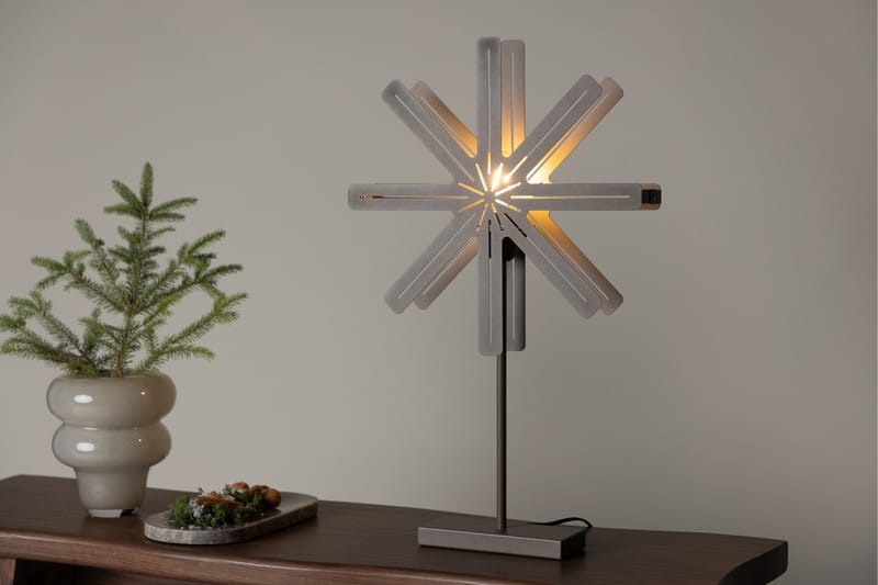 Säfsen Adventsstjerne / Julelampe 40 cm - Brun - Belysning - Julebelysning - Adventsstjerne