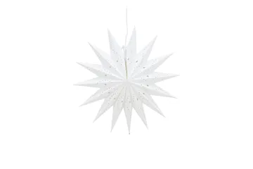 Lindvallen Adventsstjerne / Julelampe 51 cm - Hvid - Belysning - Julebelysning - Adventsstjerne