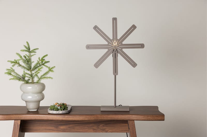 Säfsen Adventsstjerne / Julelampe 40 cm - Brun - Belysning - Julebelysning - Adventsstjerne
