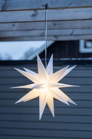 Alice stjerne 60 cm - hvit - Belysning - Julebelysning - Julelys