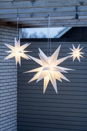 Alice stjerne 60 cm - hvit - Belysning - Julebelysning - Julelys