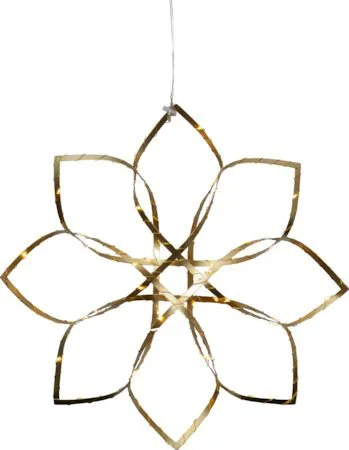 Amaze hengende dekorasjon 40 cm - messingfarget gull - Belysning - Julebelysning - Julelys