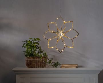 Amaze hengende dekorasjon 40 cm - messingfarget gull - Belysning - Julebelysning - Julelys