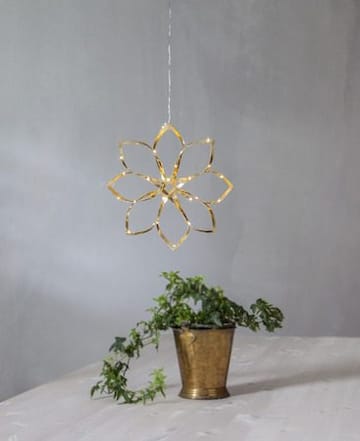 Amaze hengende dekorasjon med belysning 30 cm - gull - Belysning - Julebelysning - Julelys