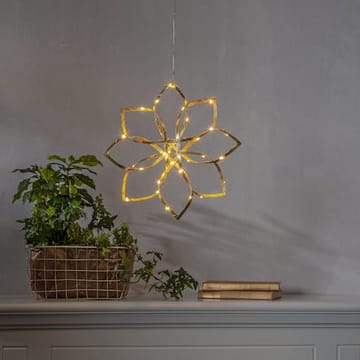 Amaze hengende dekorasjon med belysning 30 cm - gull - Belysning - Julebelysning - Julelys