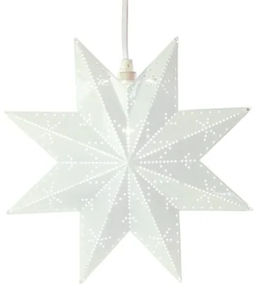 Classic julestjerne 28 cm - hvit - Belysning - Julebelysning - Julelys