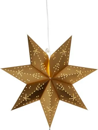 Classic julestjerne 45 cm - gull - Belysning - Julebelysning - Julelys