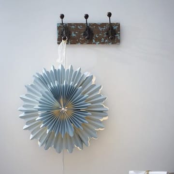Crystal papirstjerne 50 cm - isblå - Belysning - Julebelysning - Julelys