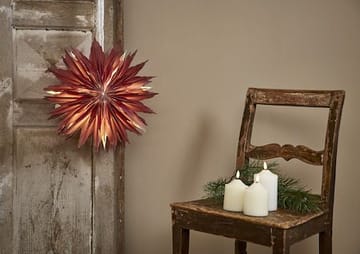 Dis papirstjerne 40 cm - rød - Belysning - Julebelysning - Julelys