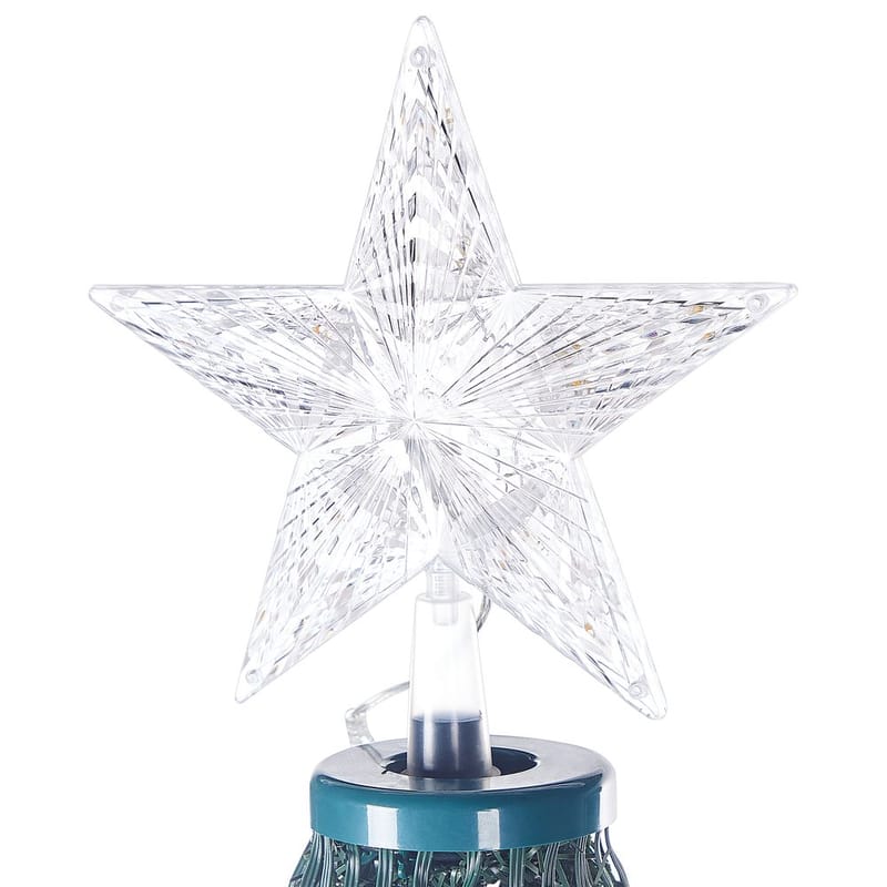 Gulvjuledekorasjon Saarloq - 55x55x160 cm - Belysning - Julebelysning - Julelys