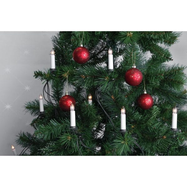 Jenny juletrebelysning 11 cm - hvit og grønn - Belysning - Julebelysning - Julelys