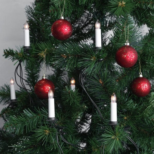 Jenny juletrebelysning 11 cm - hvit og grønn - Belysning - Julebelysning - Julelys