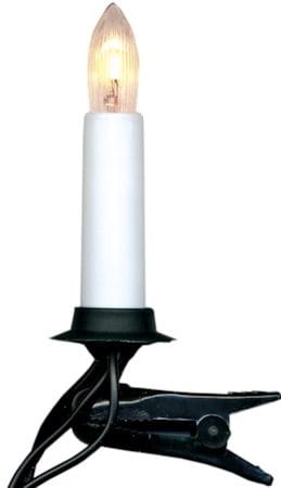 Jenny juletrebelysning 11 cm - hvit og grønn - Belysning - Julebelysning - Julelys