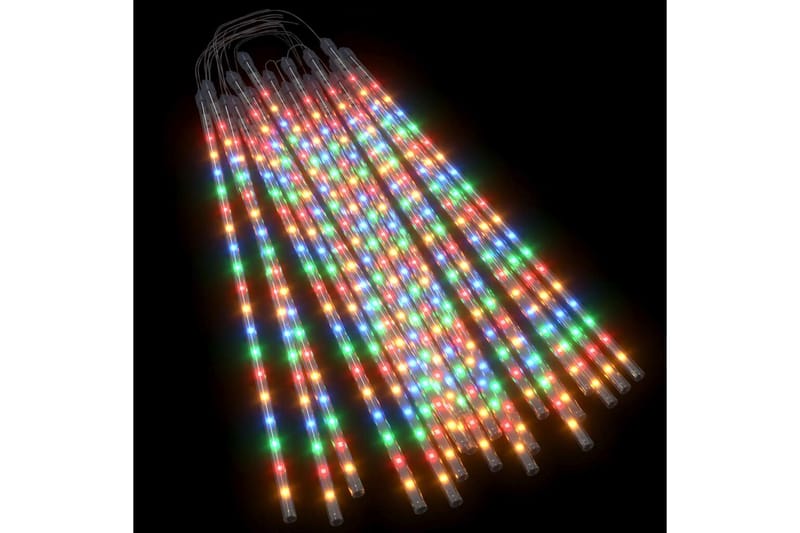 20stk Meteorlys 50 cm 720 LED innendørs og utendørs - Flerfarget - Julebelysning utendørs