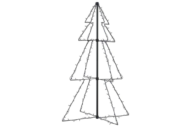 Juletre kjegle 160 LED innendørs og utendørs 78x120 cm - Julebelysning utendørs