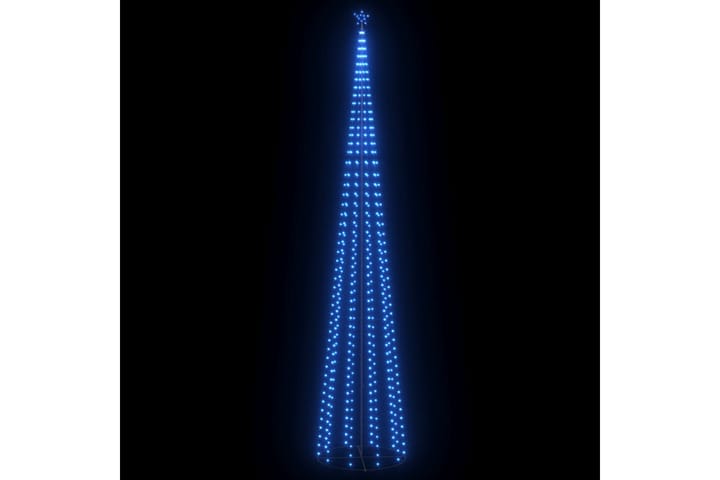 Juletre kjegle 752 blå lysdioder 160x500 cm - Blå - Julebelysning utendørs