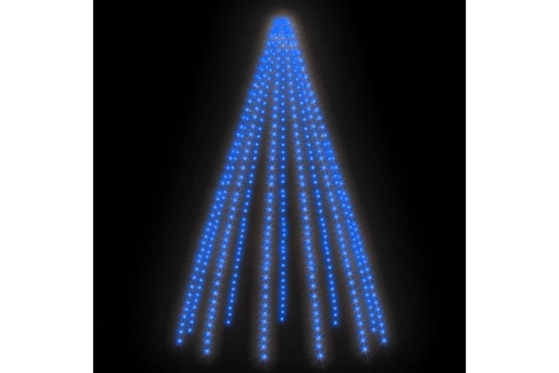 Trelys med 500 LED blå 500 cm innendørs utendørs - Blå - Julebelysning utendørs