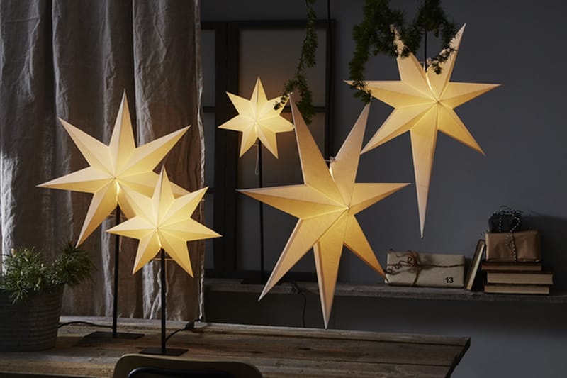 Star Trading Frozen Julestjerne 70 cm - Julelys - Adventsstjerne