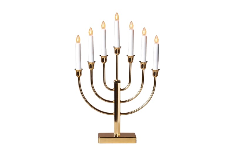 Star Trading Kristina Lysestake 47 cm - Julelys - Adventslysestake