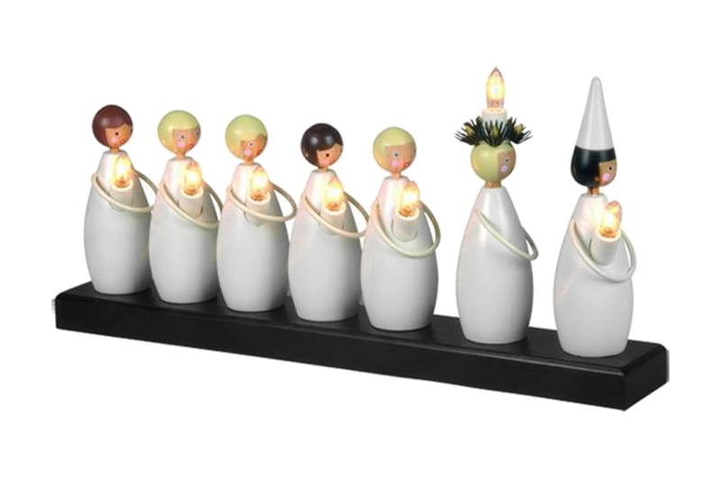 Star Trading Luciatåg Lysestake 22 cm - Julelys - Adventslysestake