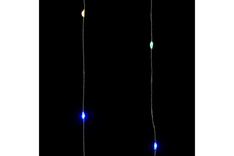 LED-strenglys med 150 lysdioder flerfarget 15 m - Julebelysning utendørs