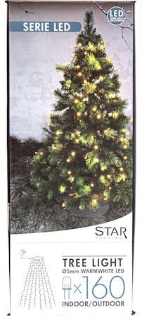 Serie juletrelysslynge 200 cm - svart - Belysning - Julebelysning - Julelys