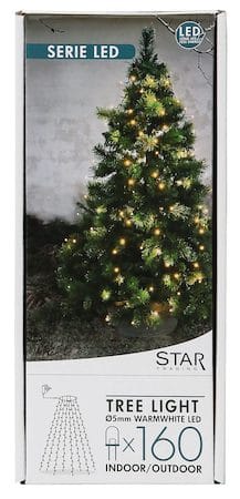 Serie juletrelysslynge 200 cm - svart - Belysning - Julebelysning - Julelys