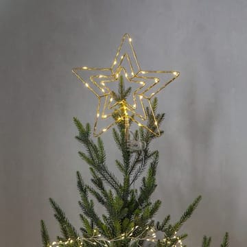 Topsy toppstjerne 25,5 cm - messing - Belysning - Julebelysning - Julelys