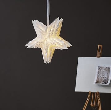 White Papirstjerne 50 cm - hvit - Belysning - Julebelysning - Julelys