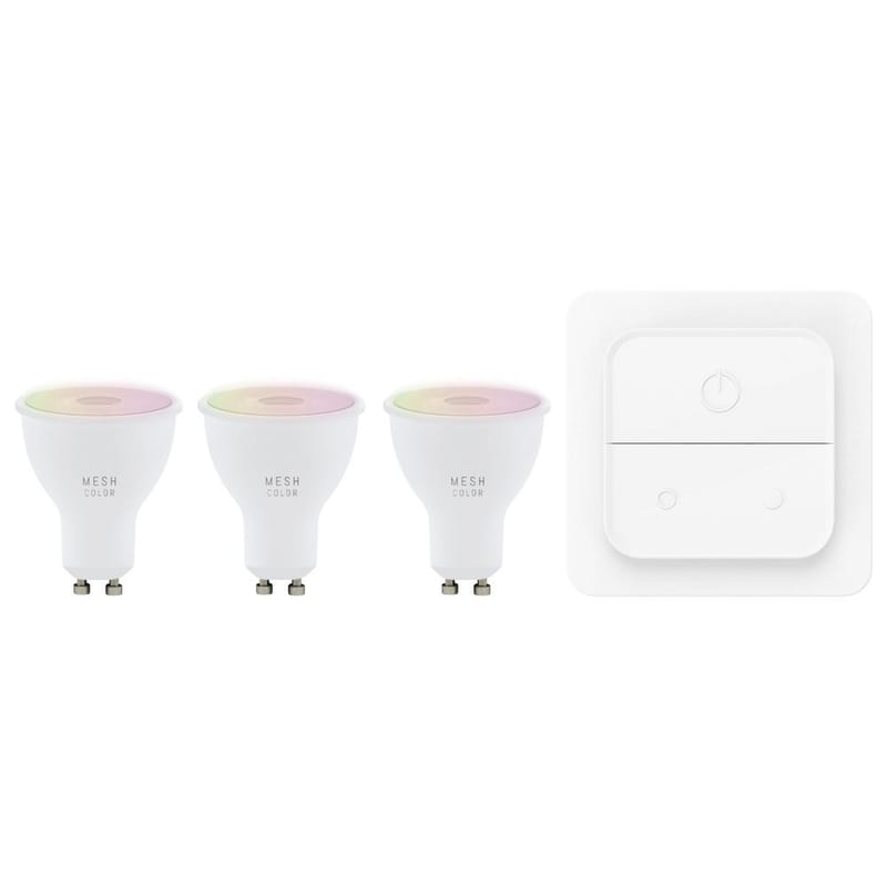 Lyskilde 3xLM-ZIG-RGB/CCT GU10 4,5W, 5 cm