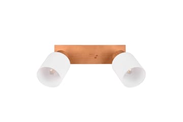 Assam Spotlight 2-os E14 Tre/Hvit - Belysning - Downlights & spotlights