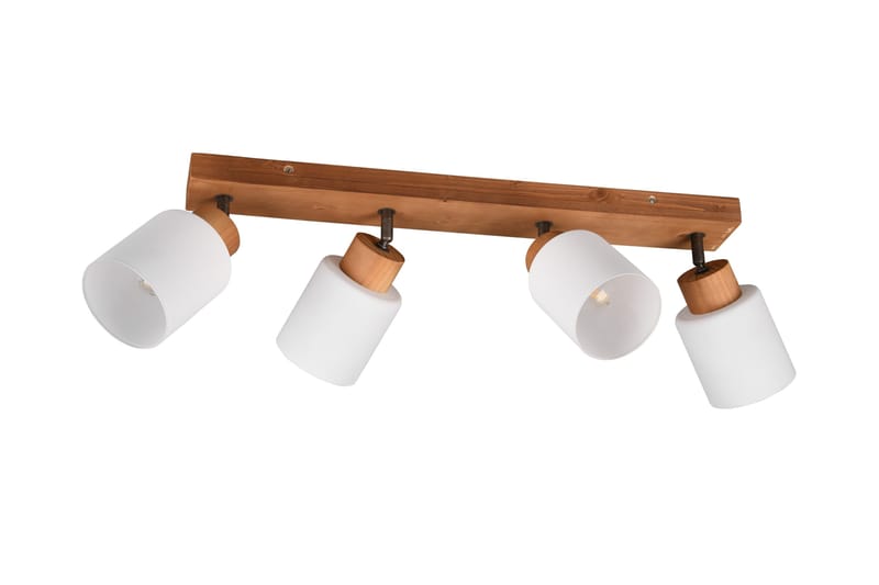 Assam Spotlight 4-os E14 Tre/Hvit - Belysning - Downlights & spotlights