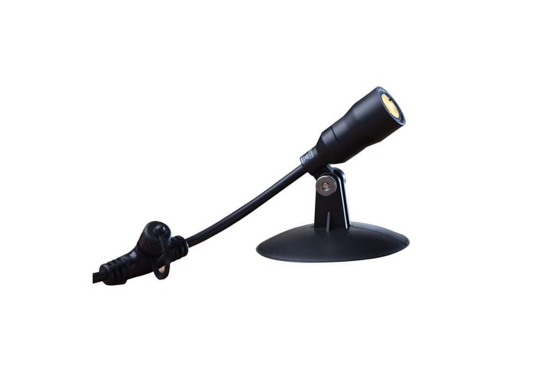 Belysningsspot Heissner Smart Light 1W Svart Varmhvit