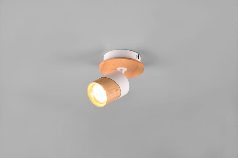 Trio Lighting Aruni Spotlight 1L GU10 Tre/Matt Hvit - Belysning - Innendørsbelysning & Lamper - Lamper gang