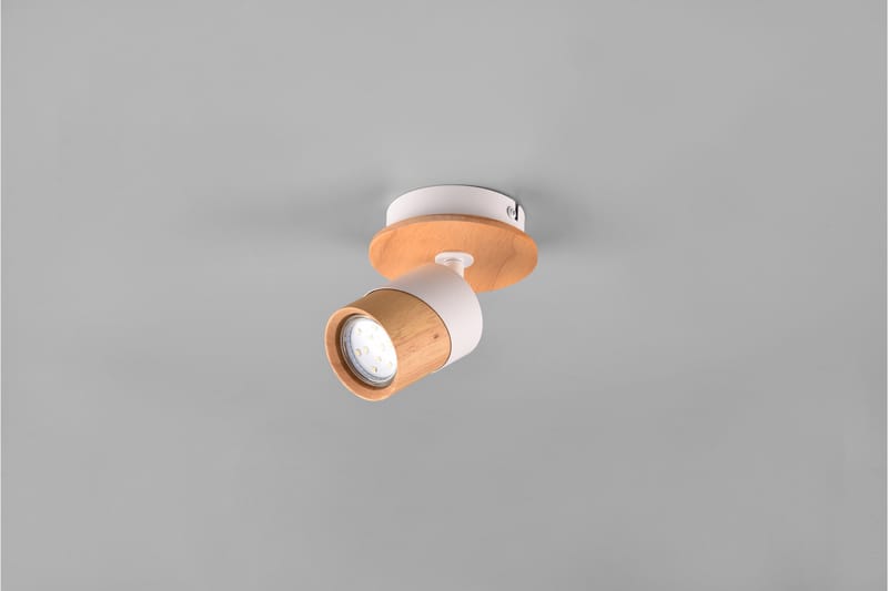 Trio Lighting Aruni Spotlight 1L GU10 Tre/Matt Hvit - Belysning - Innendørsbelysning & Lamper - Lamper gang