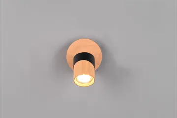 Trio Lighting Aruni Spotlight 1L GU10 tre/matt svart - Belysning - Innendørsbelysning & Lamper - Lamper gang