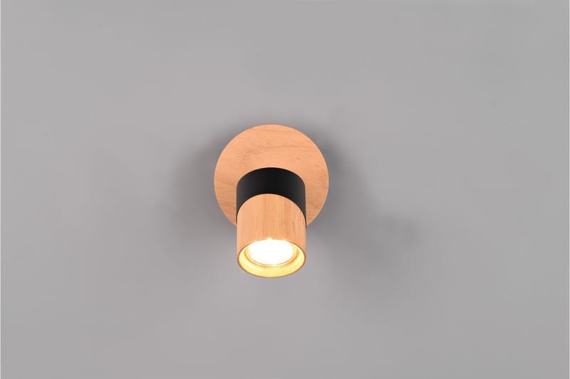 Trio Lighting Aruni Spotlight 1L GU10 tre/matt svart - Belysning - Innendørsbelysning & Lamper - Lamper gang