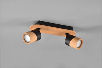 Trio Lighting Aruni Spotlight 2L GU10 Tre/Matt Svart - Belysning - Innendørsbelysning & Lamper - Lamper gang