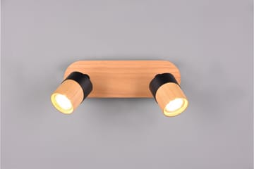 Trio Lighting Aruni Spotlight 2L GU10 Tre/Matt Svart - Belysning - Innendørsbelysning & Lamper - Lamper gang