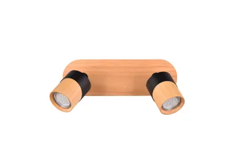 Trio Lighting Aruni Spotlight 2L GU10 Tre/Matt Svart - Belysning - Innendørsbelysning & Lamper - Lamper gang