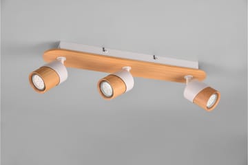 Trio Lighting Aruni spotlight 3L GU10 tre/matt hvit - Belysning - Innendørsbelysning & Lamper - Lamper gang