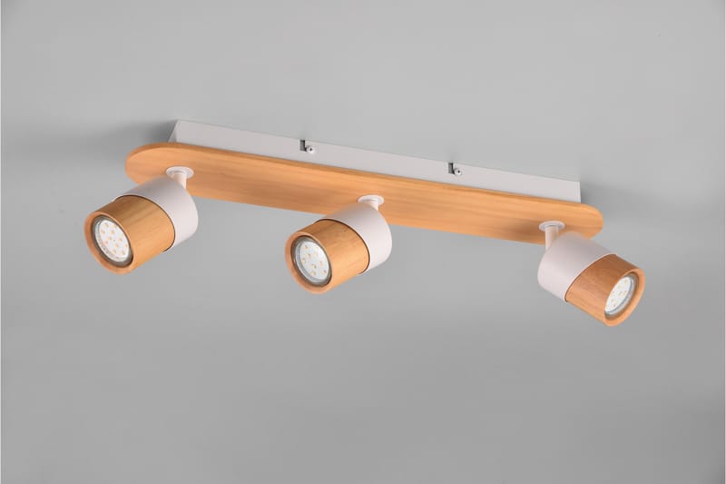 Trio Lighting Aruni spotlight 3L GU10 tre/matt hvit - Belysning - Innendørsbelysning & Lamper - Lamper gang