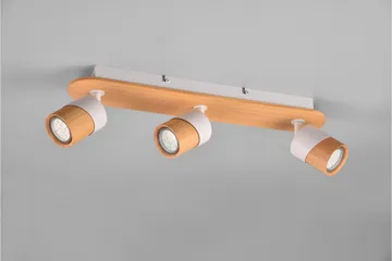 Trio Lighting Aruni spotlight 3L GU10 tre/matt hvit - Belysning - Innendørsbelysning & Lamper - Lamper gang