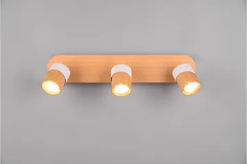 Trio Lighting Aruni spotlight 3L GU10 tre/matt hvit - Belysning - Innendørsbelysning & Lamper - Lamper gang