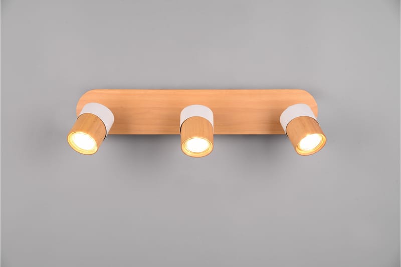 Trio Lighting Aruni spotlight 3L GU10 tre/matt hvit - Belysning - Innendørsbelysning & Lamper - Lamper gang