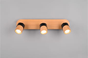 Trio Lighting Aruni Spotlight 3L GU10 Tre/Matt Svart - Belysning - Innendørsbelysning & Lamper - Lamper gang