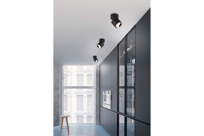 Trio Lighting Guayana Spotlys 1L GU10 matt svart - Belysning - Innendørsbelysning & Lamper - Lamper gang