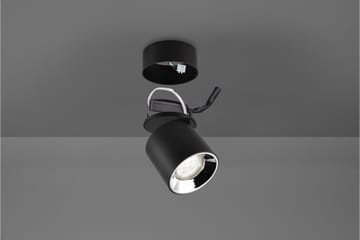 Trio Lighting Guayana Spotlys 1L GU10 matt svart - Belysning - Innendørsbelysning & Lamper - Lamper gang