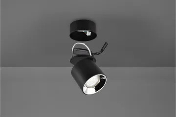 Trio Lighting Guayana Spotlys 1L GU10 matt svart - Belysning - Innendørsbelysning & Lamper - Lamper gang