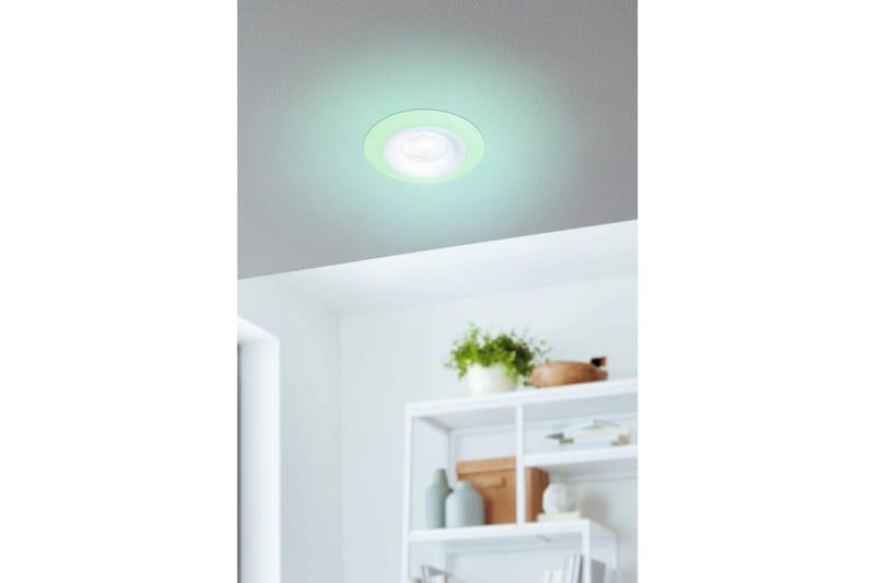 Innfelt lampe Eglo Calonge RGB 3 stk hvit - Hvit - Belysning - Downlights & spotlights - LED downlight
